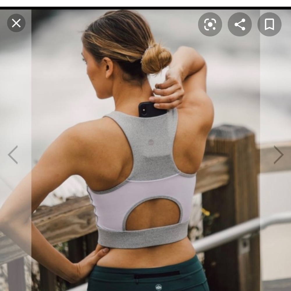 Senita Malibu Mesh Crop Top size small